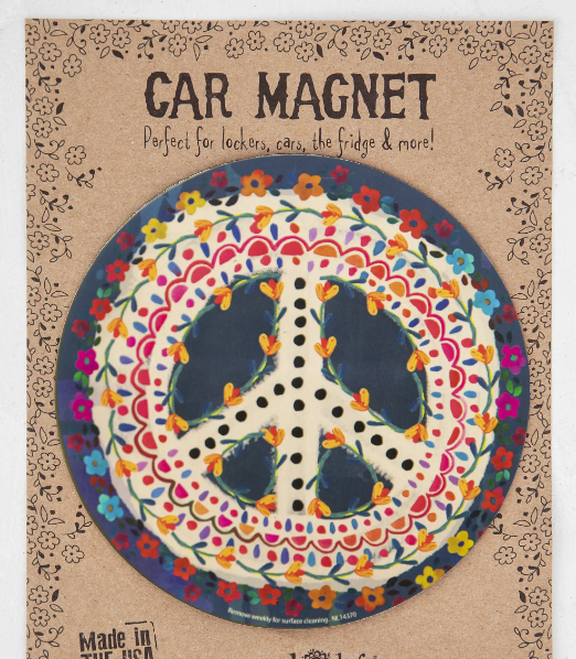 Car Magnet - Peace Sign