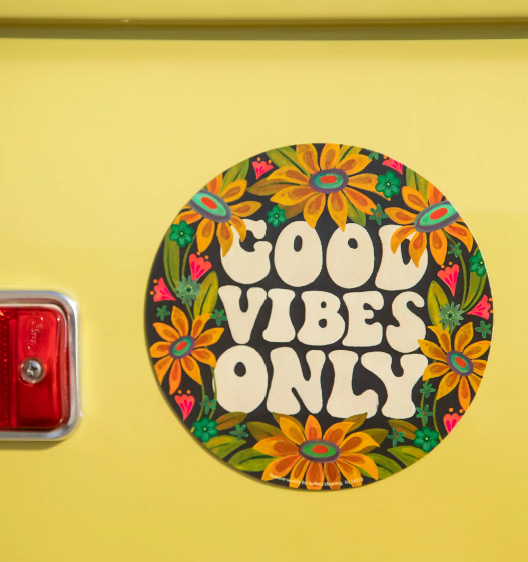 Car Magnet - Good Vibes Only