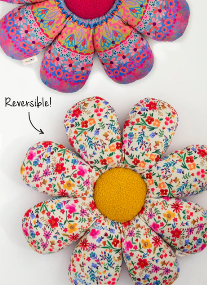 Reversible Seat & Floor Cushion - Flower
