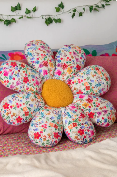 Reversible Seat & Floor Cushion - Flower
