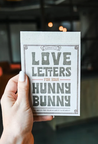 150 Love Letters for Your Hunny Bunny