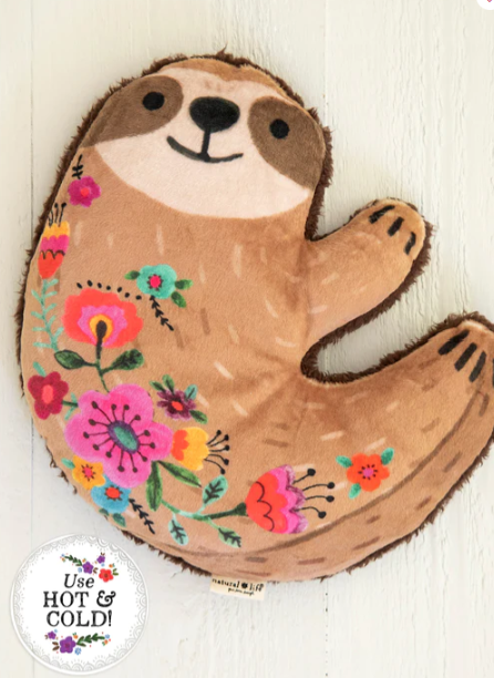 Sherpa Heating Pad - Sloth