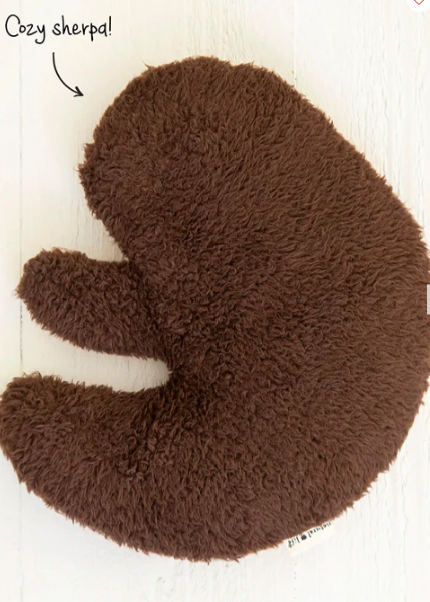 Sherpa Heating Pad - Sloth – Kennedy Sue Gift u0026 Home