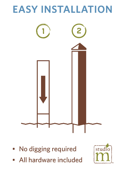 Holly Jolly Poinsettias 20" Art Pole