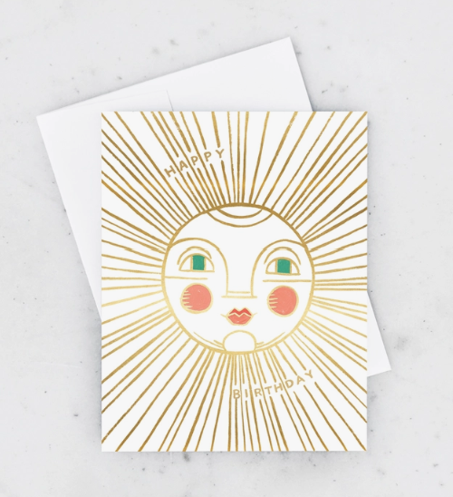 Birthday Sun Card