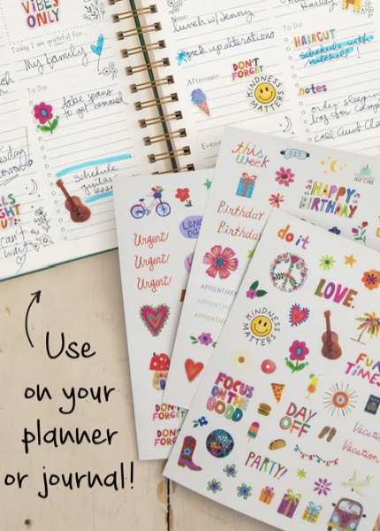 Planner Sticker Set, Set of 3 - Multi