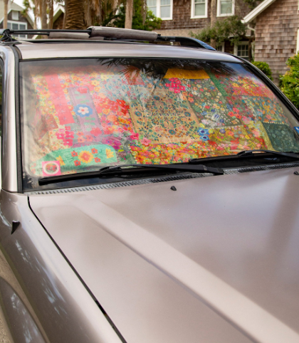 Car Sun Shade - Patchwork