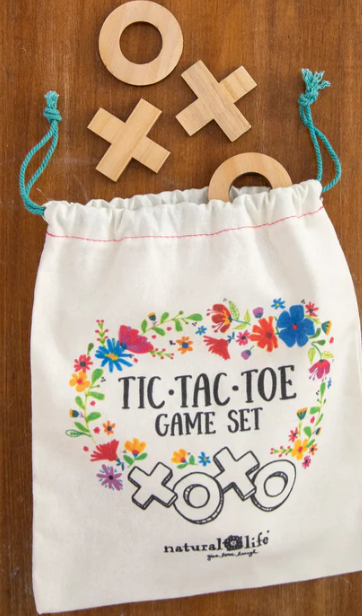 Wooden Tic Tac Toe Set