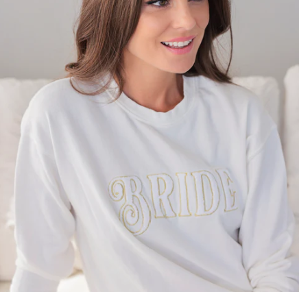 Bride Sweatshirt, Ivory