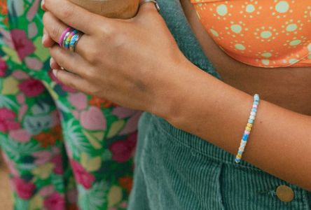 Bahama Bead Stretch Bracelet