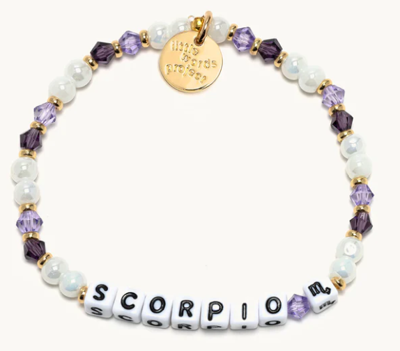 Zodiac Little Words Project Bracelets