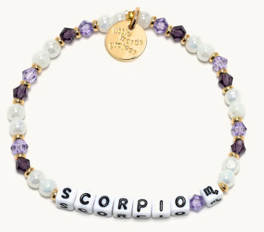 Zodiac Little Words Project Bracelets