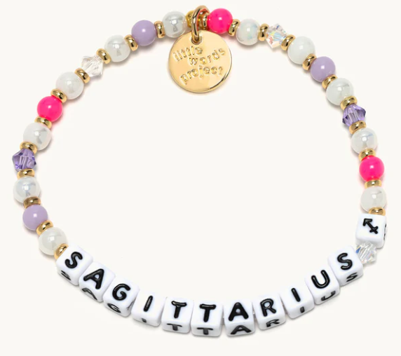 Zodiac Little Words Project Bracelets