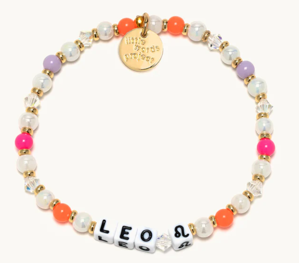 Zodiac Little Words Project Bracelets