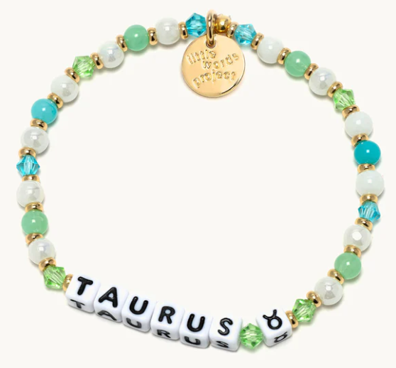 Zodiac Little Words Project Bracelets