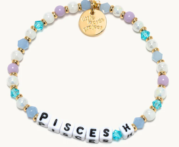 Zodiac Little Words Project Bracelets