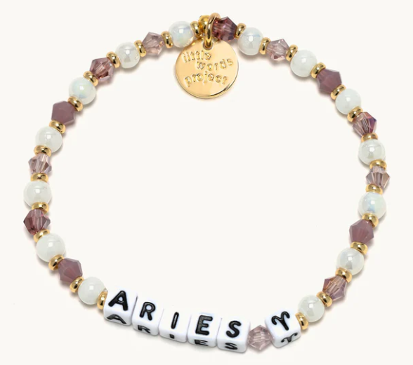 Zodiac Little Words Project Bracelets