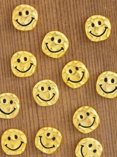 Bag of Tiny Tokens, Set of 12 - Smiley Face