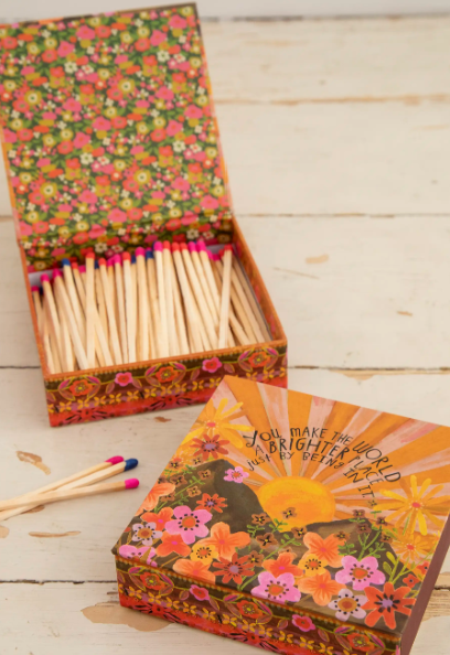 Coffee Table Matches - You Make The World Brighter