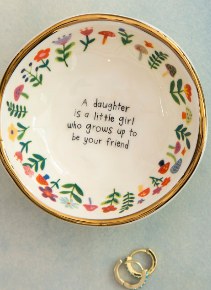 Ceramic Giving Trinket Bowl - Daughter Friend