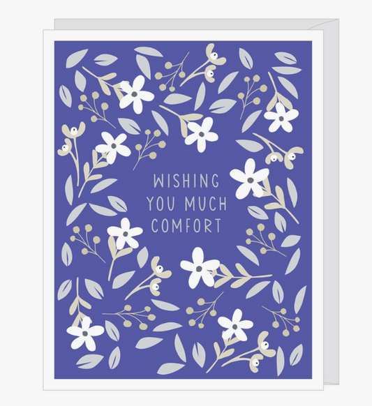 Wishing Comfort Sympathy Card