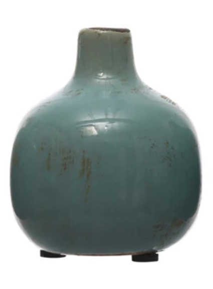 Distressed Finish Terra-cotta Vase