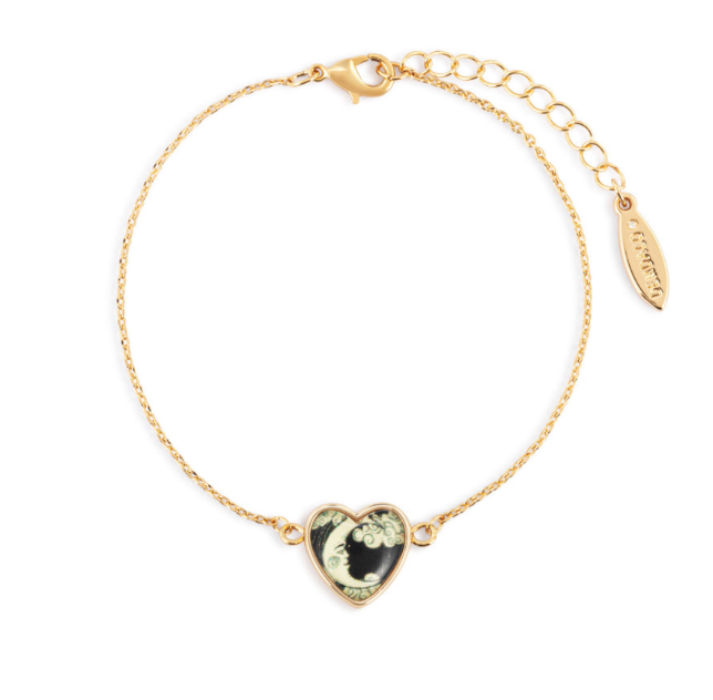 Art Heart Bracelet - Moon and Back