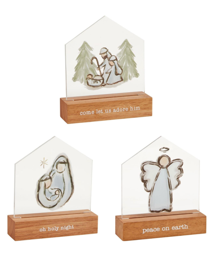 Nativity Light-Up Plaques