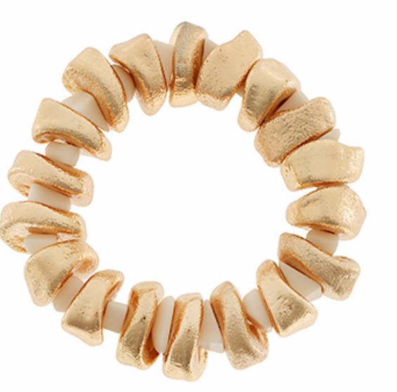 Irregular Shape Bead Bracelet