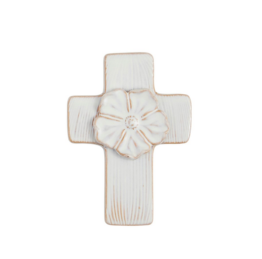 White Flower Crosses