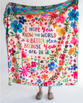 Reversible Cozy Throw Blanket - World Better