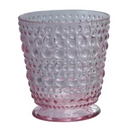 Acrylic Raised Dots Short Footed Drinking Glass