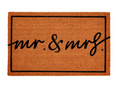 Mr. & Mrs. Coir Mat