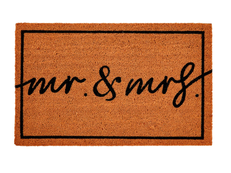 Mr. & Mrs. Coir Mat