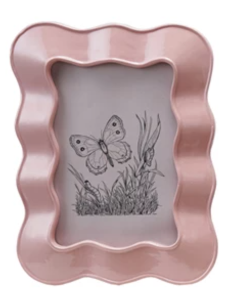 Resin Wavy Photo Frame