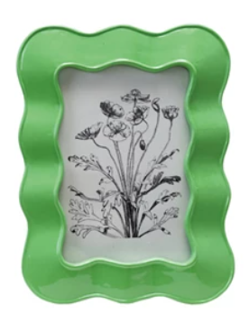 Resin Wavy Photo Frame