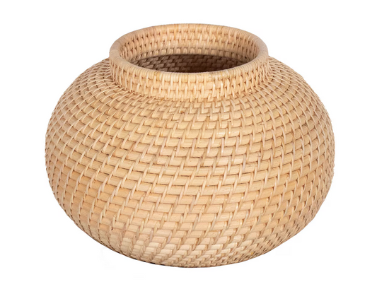 Rattan Vases