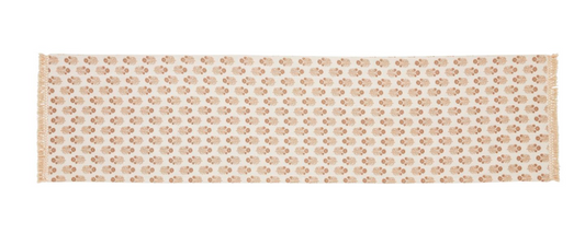 Taupe Block Print Runner