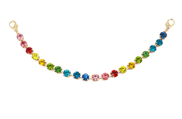 Round Crystal Bag Chains