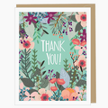 Floral Thank You Card