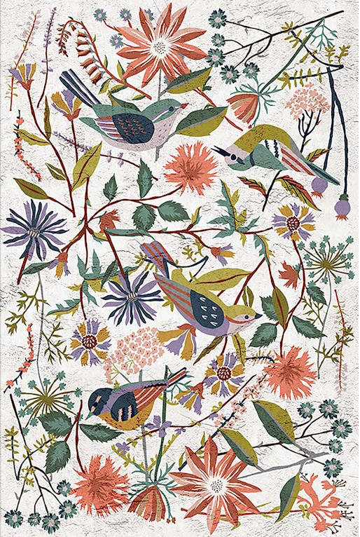 Field Flowers Floor Flairs - Day