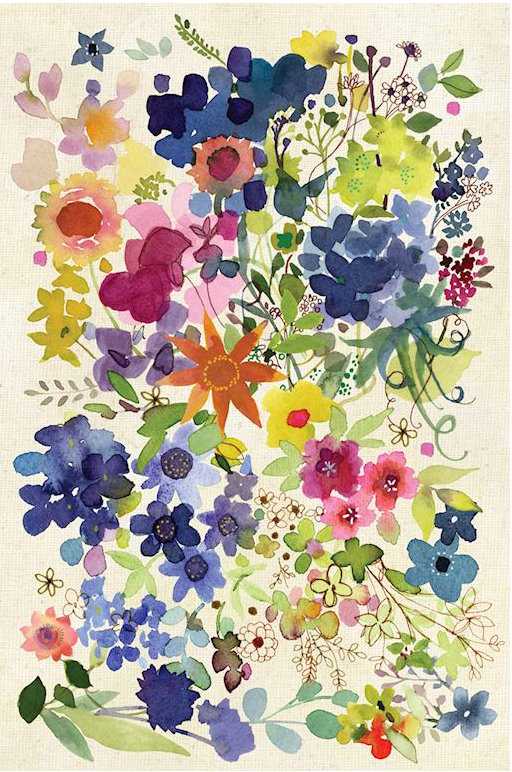 Wildflower Bouquet Floor Flairs