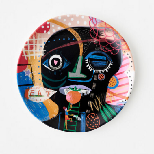 Basquiat Plate
