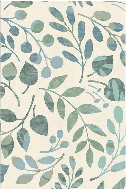 Woodsia Floor Flairs - Cream