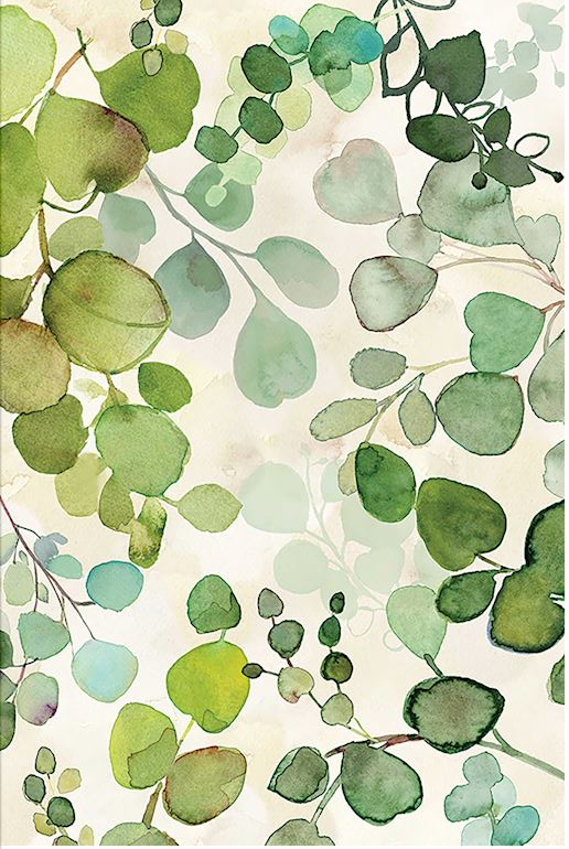 Watercolor Greenery Floor Flairs