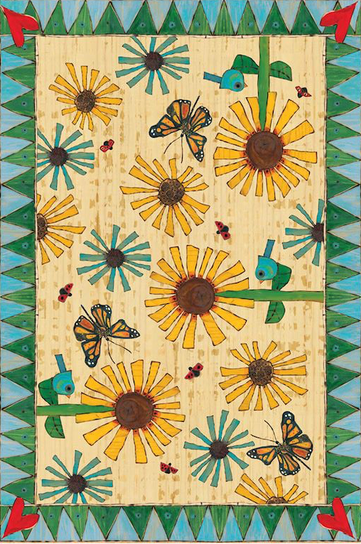 Sunshine Flowers Floor Flairs