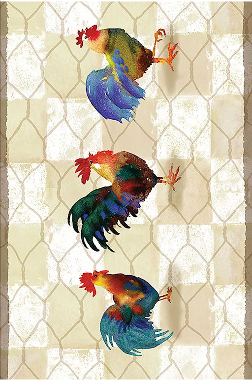 Chicken Dance Floor Flairs
