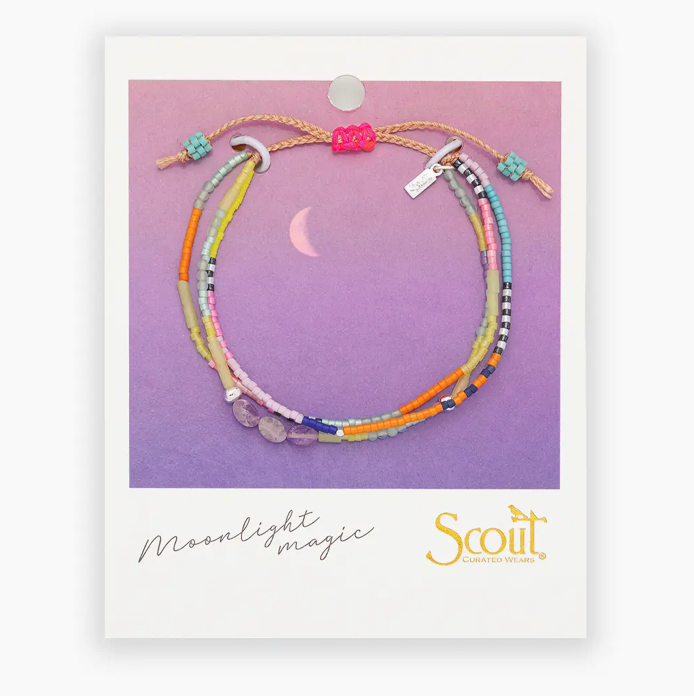 Mixed Media Bracelet - Protection/Amethysy