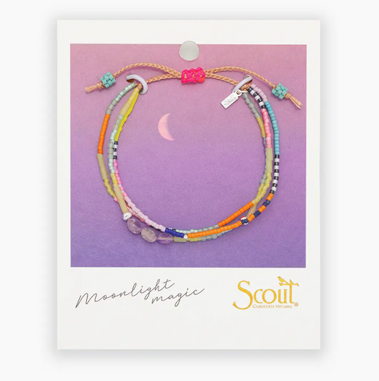Mixed Media Bracelet - Protection/Amethysy