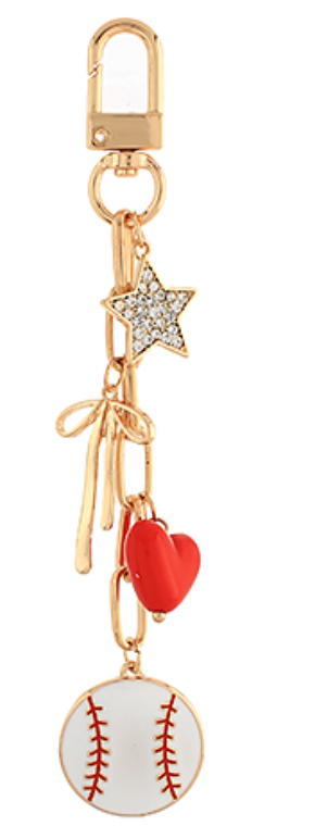 Sports Theme Multi Bag Charm